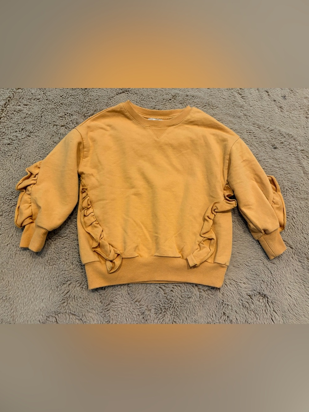 Habitual Kids ruffle sweatshirt, size girls 4/5